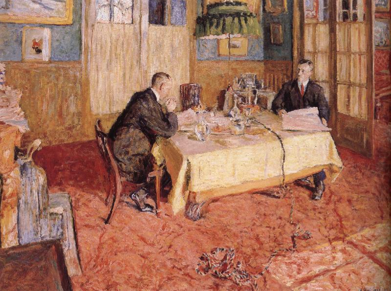 In the office, Edouard Vuillard